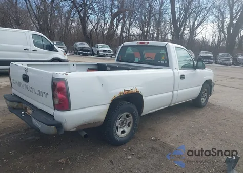 2004 Chevrolet Silverado 1500 Work Truck from USA, damaged, VIN 1GCEC14XX4Z327632